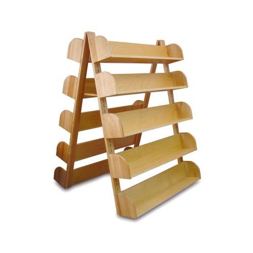 A-Frame Rack with 10 Adjustable Shelves