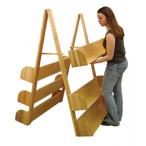 A-Frame Rack with 10 Adjustable Shelves