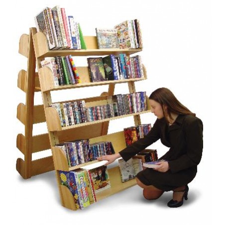 A-Frame Rack with 10 Adjustable Shelves