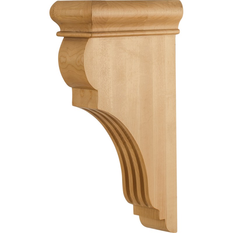 CORJ Traditional Fluted Bar Bracket Corbel