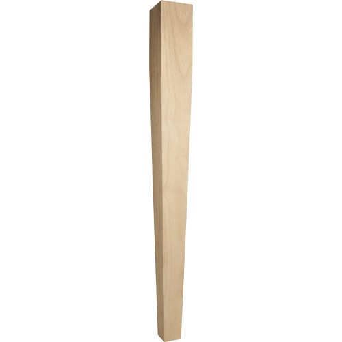 Four Sided Tapered Wood Post 3-1/2" X 3-1/2" X 35-1/2" Speci