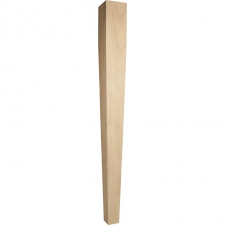 Four Sided Tapered Wood Post 3-1/2" X 3-1/2" X 42" Species: 