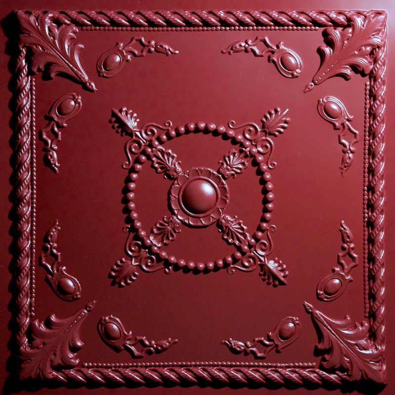 Alexander  24" x 24" Merlot Ceiling Tiles