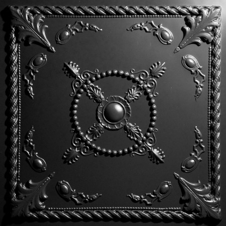 Alexander  24" x 24" Black Ceiling Tiles