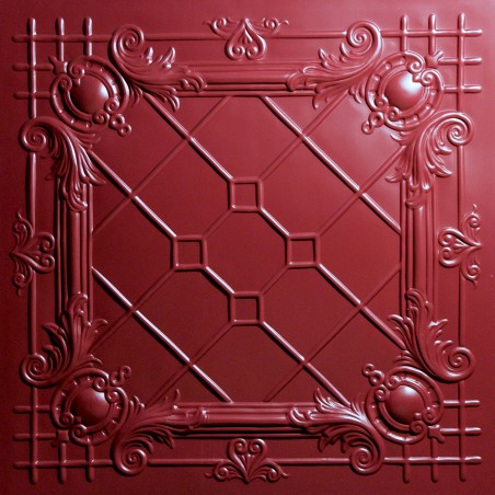 Bentley 24" x 24" Merlot Ceiling Tiles