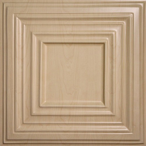 Bistro 24" x 24" Sandal Wood Ceiling Tiles