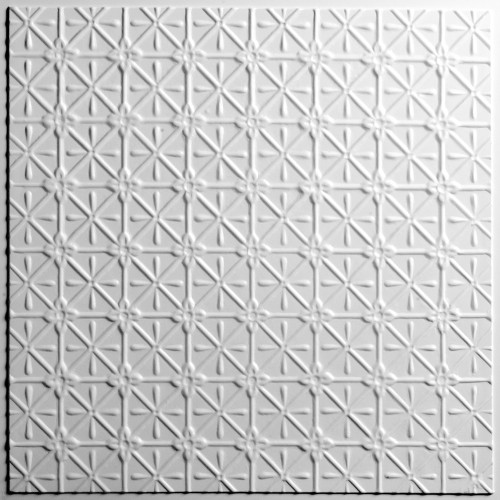 "Continental 24"" x 24"" White Ceiling Tiles"