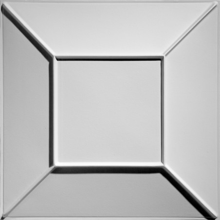 "Convex  24"" x 24"" White Ceiling Tiles"