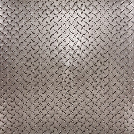 "Diamond Plate  24"" x 24"" Tin Ceiling Tiles"