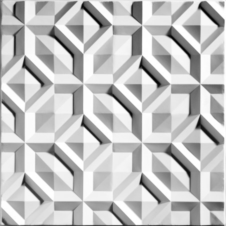 "Doric  24"" x 24"" White Ceiling Tiles"