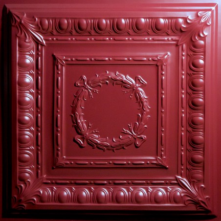 "Empire  24"" x 24"" Merlot Ceiling Tiles"