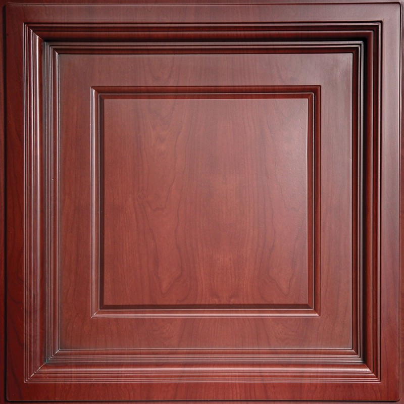 "Madison  24"" x 24"" Cherry Wood Ceiling Tiles"