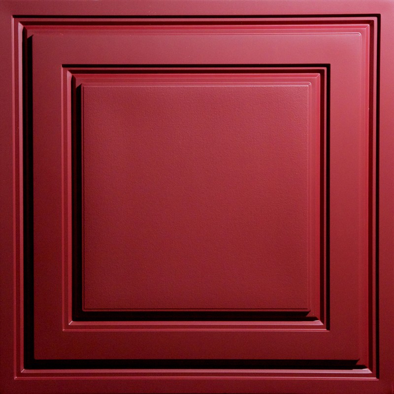 "Oxford  24"" x 24"" Merlot Ceiling Tiles"