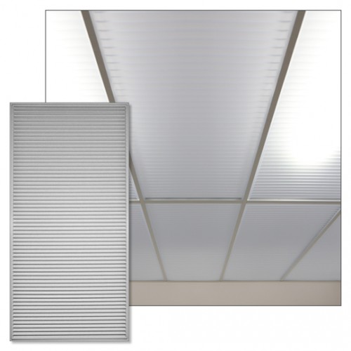 "Polyline  24"" x 48"" Frosted Ceiling Tiles"