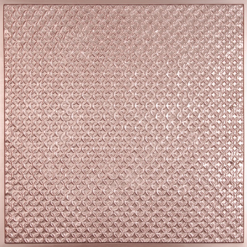 "Rattan  24"" x 24"" Copper Ceiling Tiles"