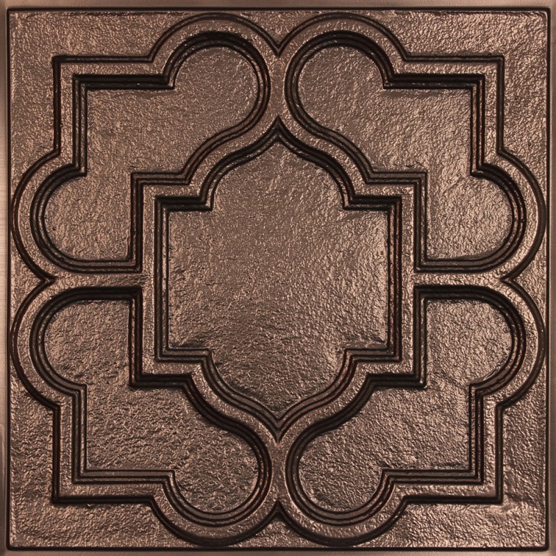 "Victorian  24"" x 24"" Bronze Ceiling Tiles"