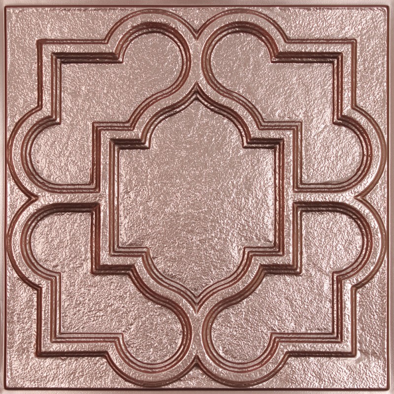 "Victorian  24"" x 24"" Copper Ceiling Tiles"