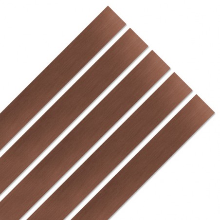 Smooth Strips Bronze - Case of 25 Smooth Strips