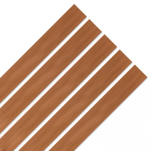Smooth Strips Caramel Wood - Case of 25 Smooth Strips
