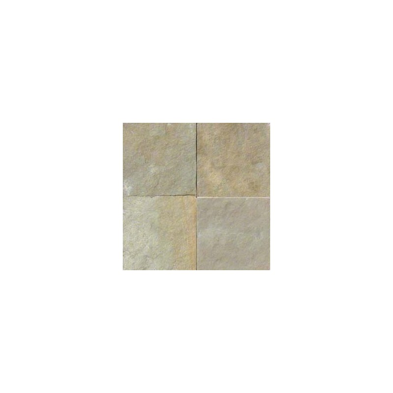 Madras Yellow Slate 12x12 Tile Gauged