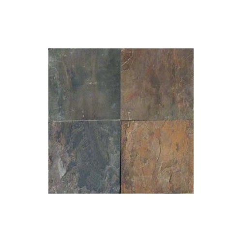 Rustic Gold Slate 12x12 Tile Gauged