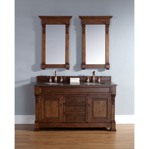 "Brookfield 60"" Double Cabinet Country Oak"
