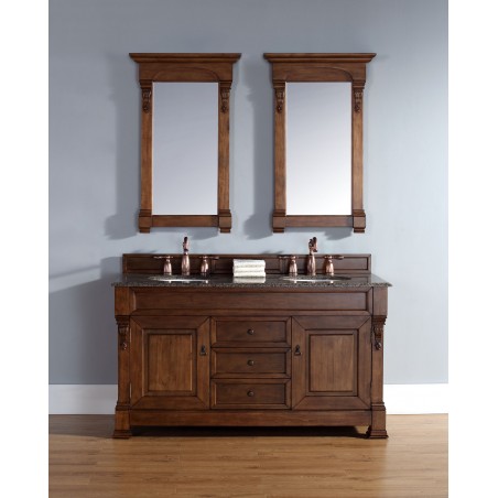 "Brookfield 60"" Double Cabinet Country Oak"