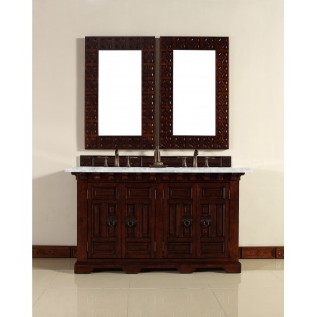 "Monterey 60"" Single Vanity Cabinet Antique Brandy"