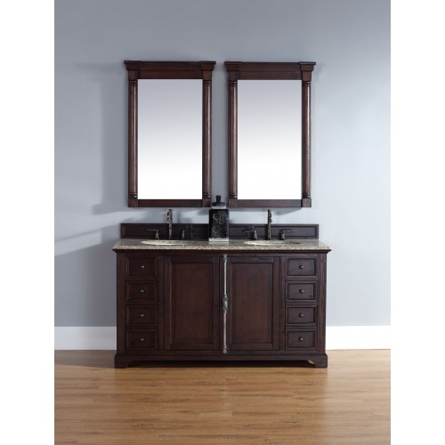 "Providence 60"" Double Vanity Cabinet Sable"