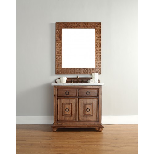 "Mykonos 36"" Single Vanity Cabinet Cinnamon"