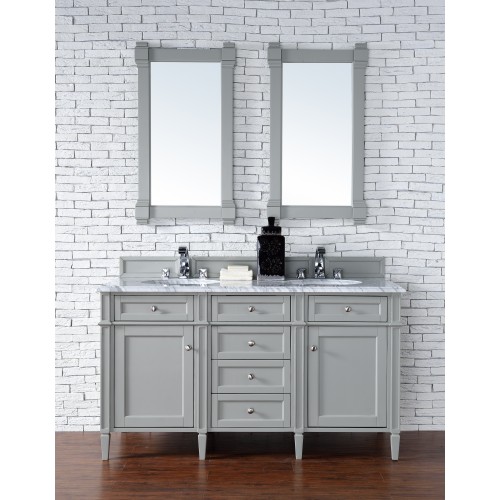 "Brittany 60"" Double Cabinet Urban Gray"