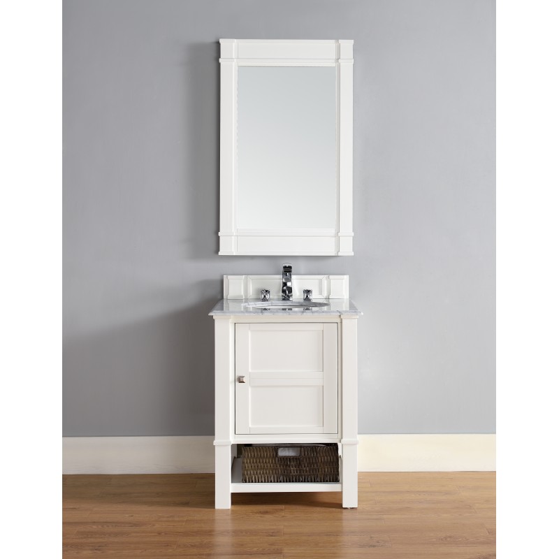 "Madison 26"" Single Vanity Cabinet Cottage White"