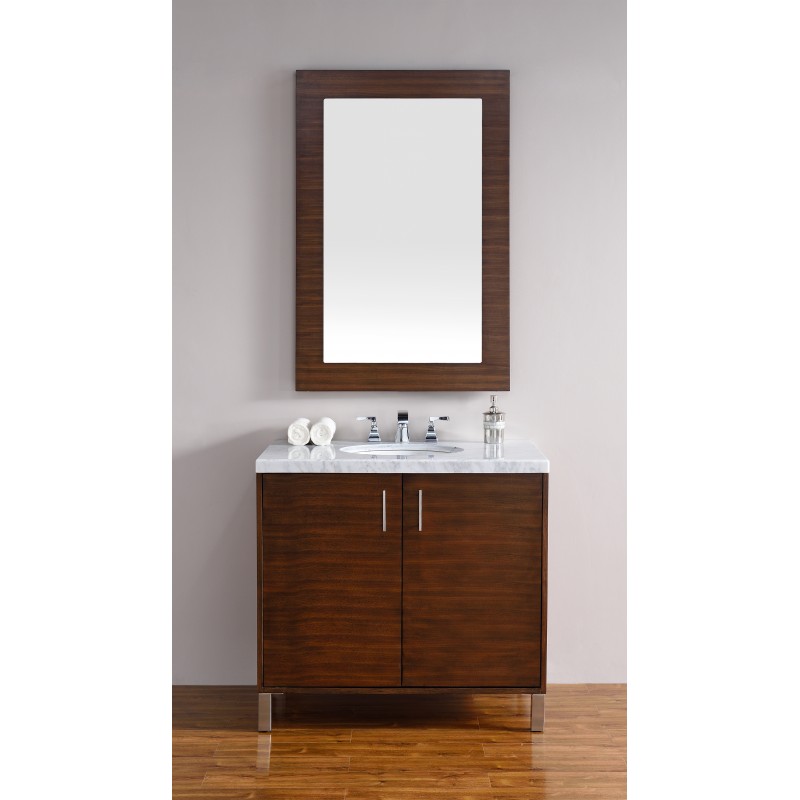 "Metropolitan 36"" Single Vanity American Walnut"