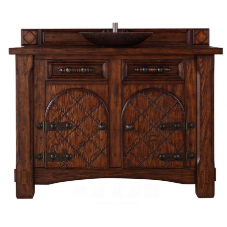 "Marrakesh 48"" Single Vanity Cabinet Relic Amber"