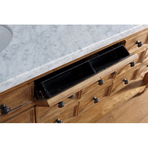 "Malibu 72"" Double Vanity Cabinet Honey Alder"