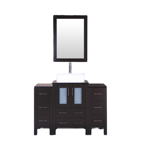 "48"" Bosconi AB124RCBG2S Single Vanity"