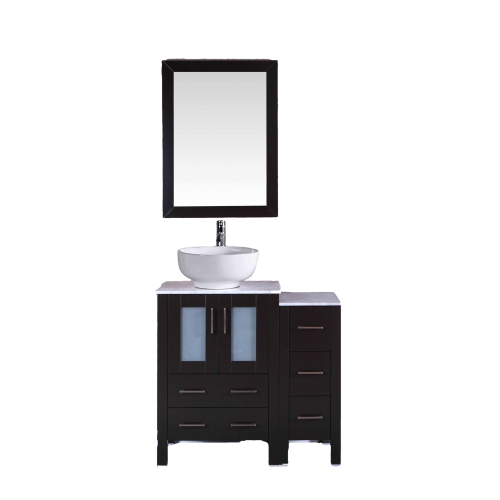 "36"" Bosconi AB124ROCM1S Single Vanity"