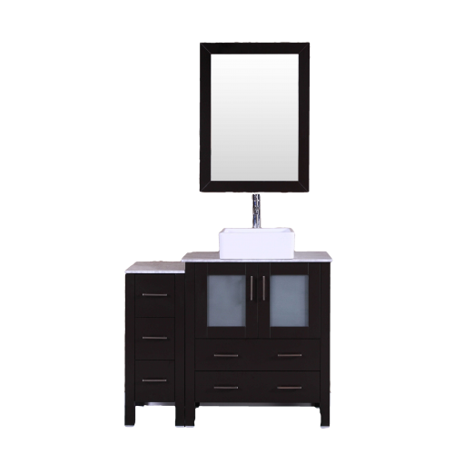 "42"" Bosconi AB130CBECM1S Single Vanity"