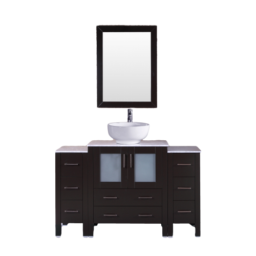 "54"" Bosconi AB130ROCM2S Single Vanity"