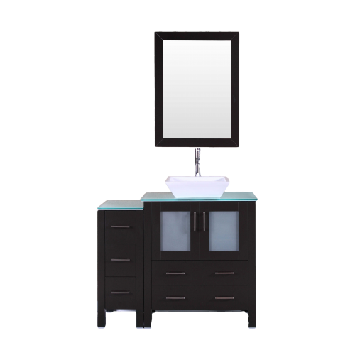 "42"" Bosconi AB130SQCWG1S Single Vanity"