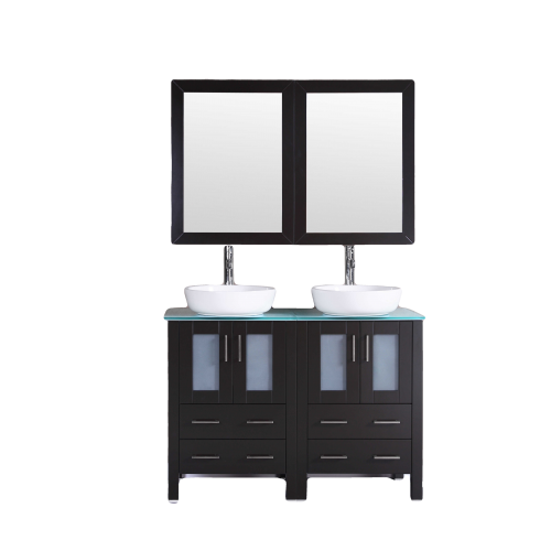 "48"" Bosconi AB224BWLCWG Double Vanity"