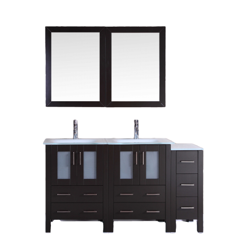 "60"" Bosconi AB224EWGU1S Double Vanity"