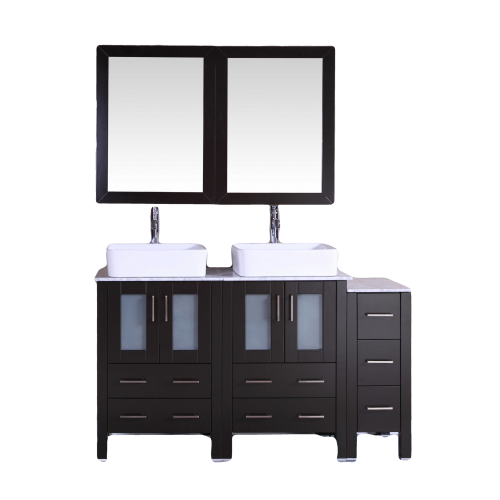 "60"" Bosconi AB224RCCM1S Double Vanity"