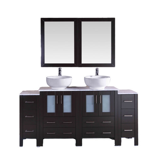 "72"" Bosconi AB224ROCM2S Double Vanity"