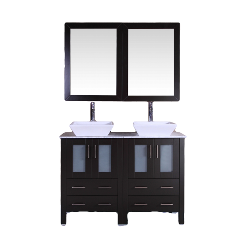 "48"" Bosconi AB224SQCM Double Vanity"