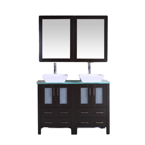 "48"" Bosconi AB224SQCWG Double Vanity"