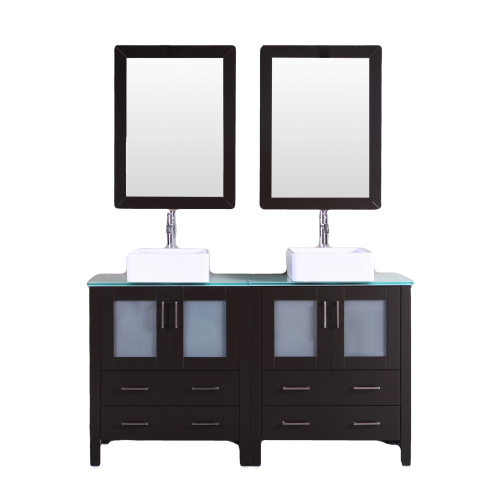 "60"" Bosconi AB230CBECWG3S Double Vanity"