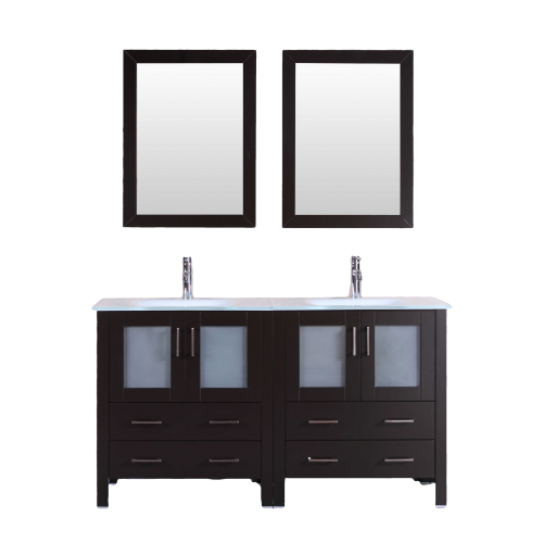 "60"" Bosconi AB230EWGU Double Vanity"