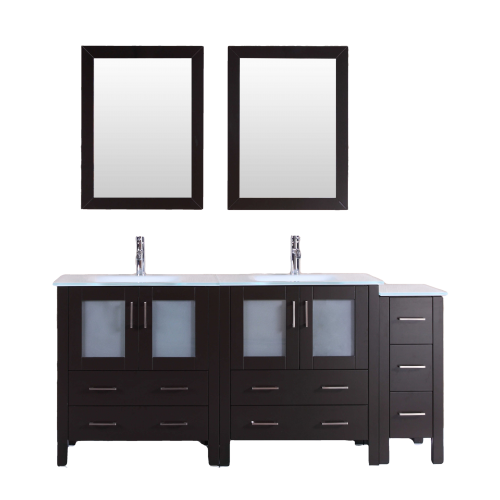 "72"" Bosconi AB230EWGU1S Double Vanity"