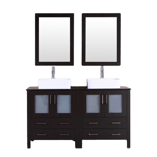 "60"" Bosconi AB230RCBG Double Vanity"